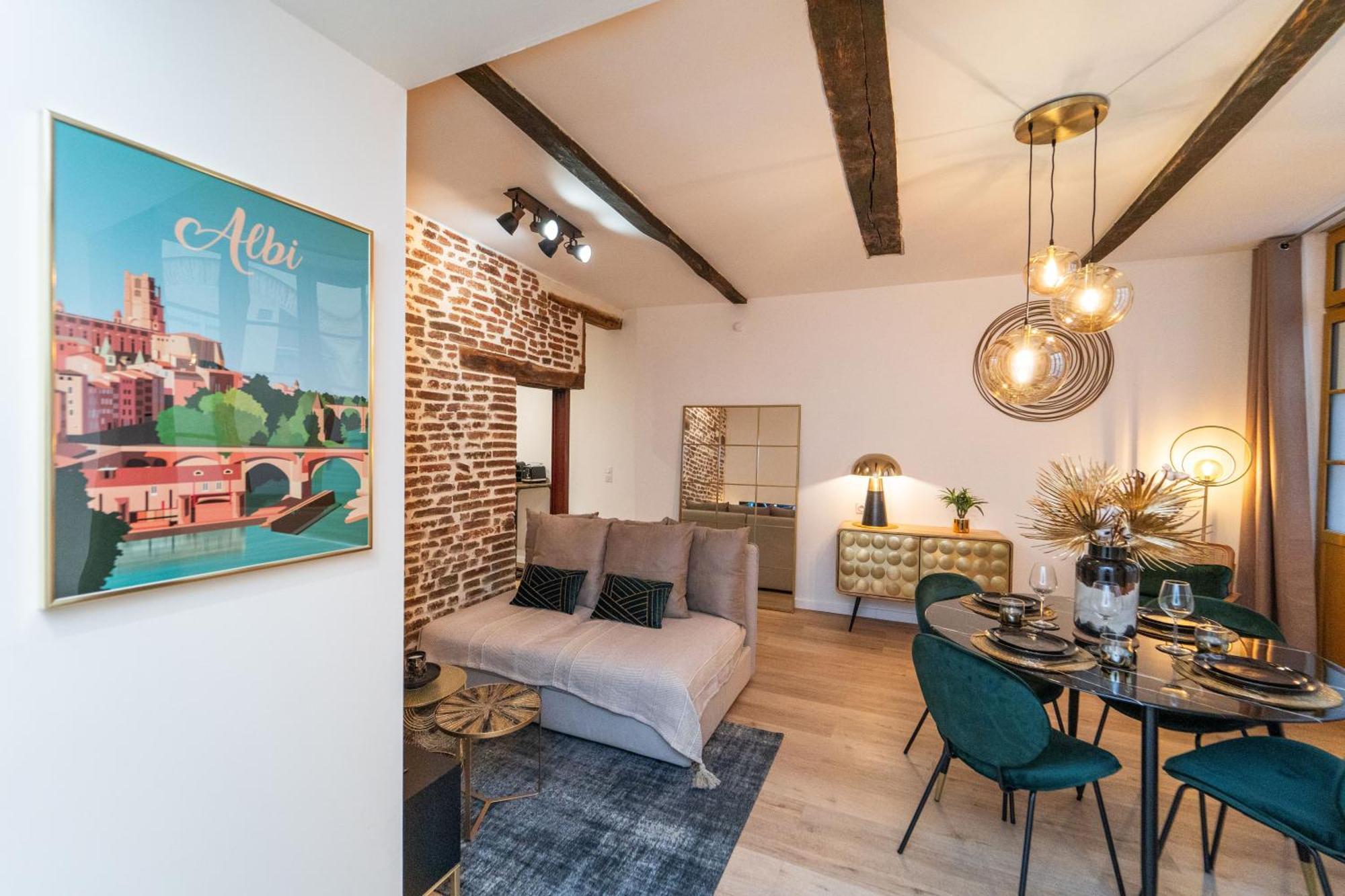 Appartement Typique Hyper Centre Albi - Neuf Premium - Parking Gratuit Dış mekan fotoğraf